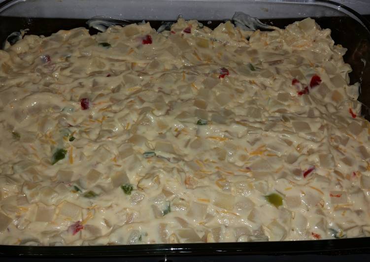 Recipe of Quick Cheesy potato casserole