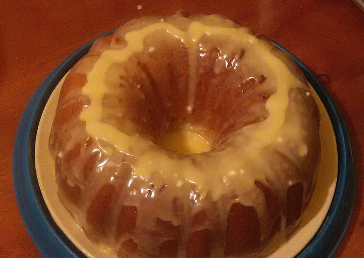 Recipe: Delicious Glazed pound cake