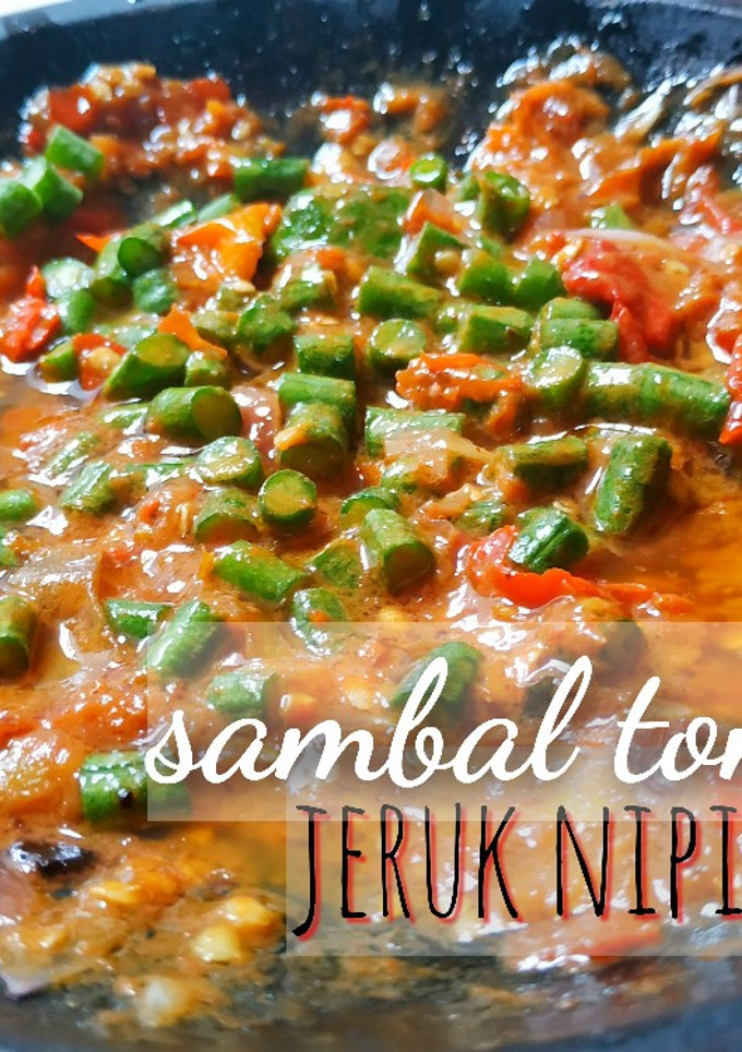Foto resep Sambal Tomat Jeruk Nipis
