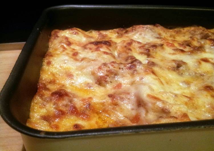 Recipe of Any-night-of-the-week AMIEs BAKED LASAGNE