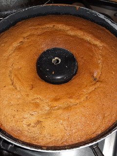 Una foto de Budín de dulce de leche
