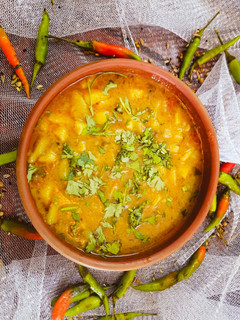 A picture of 3 Spice Achari Tarkari.