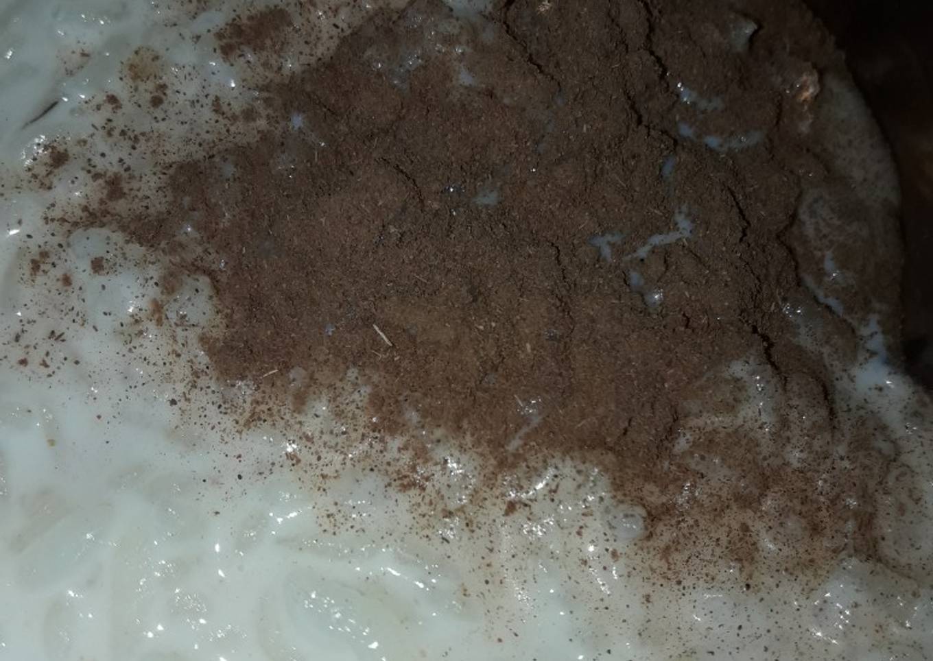Arroz con leche aroma naranja