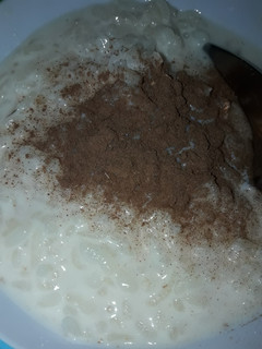 Una foto de Arroz con leche aroma naranja