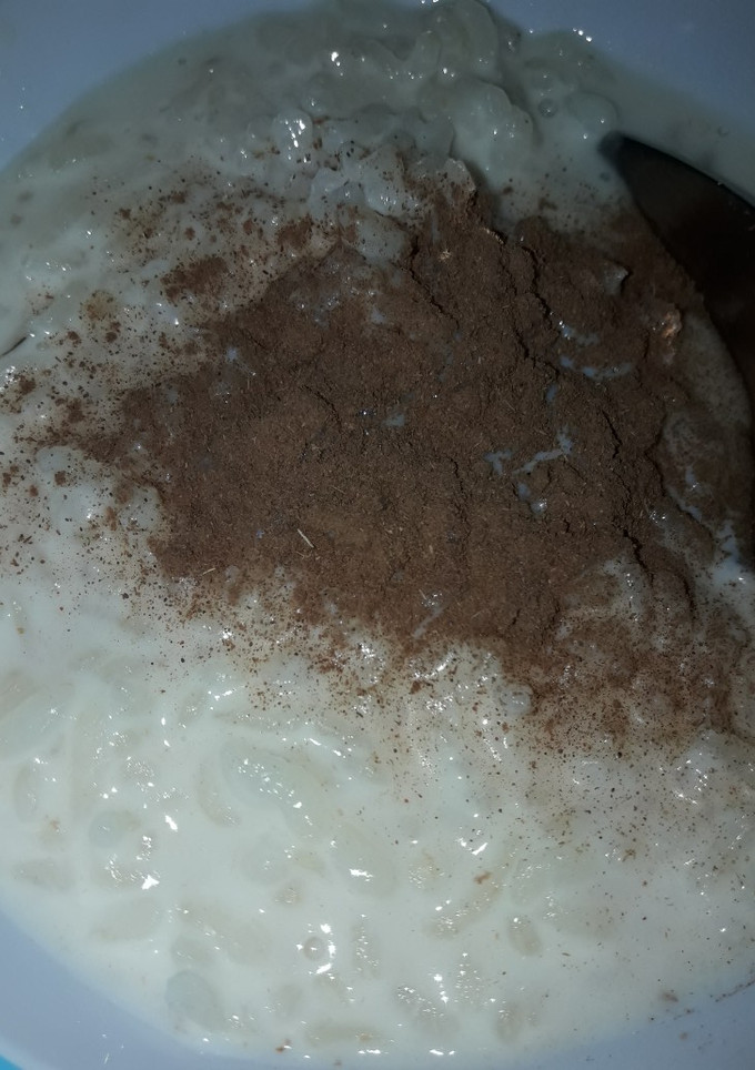 Una foto de Arroz con leche aroma naranja