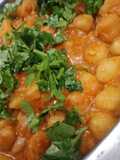 છોલે પોટેટો સબ્જી (Chhole Potato Sabji Recipe in Gujarati)