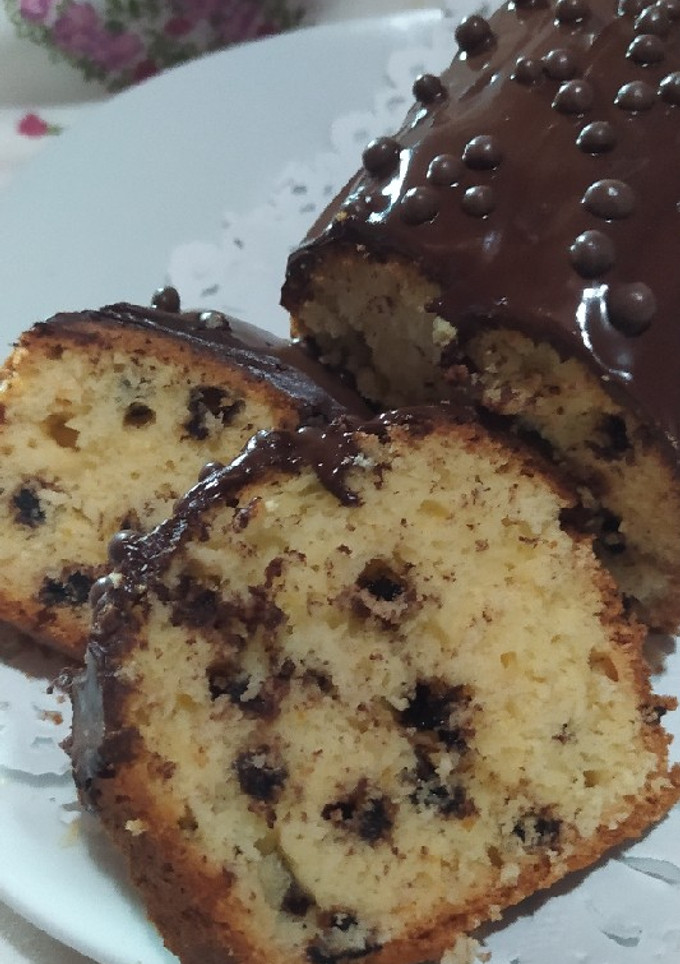 Una foto de Budín De Naranja Y Chocolate Matero Fácil