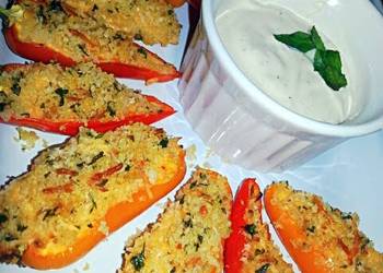 Easy Serving Recipe Buffalo Chicken Sweet Pepper Poppers Delicious and Healthy Easy Serving Recipe Buffalo Chicken Sweet Pepper Poppers Delicious and Healthy