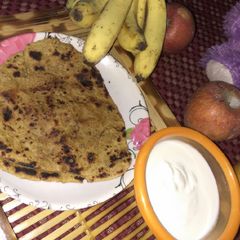 #MMC post-8 left over daal parantha A picture of #MMC post-8 left over daal parantha.