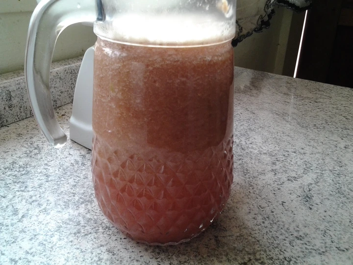 Simple Way Make Recipe Strawberry Apple &amp;amp; Orange Smoothie that is Delicious, Really Delicious}