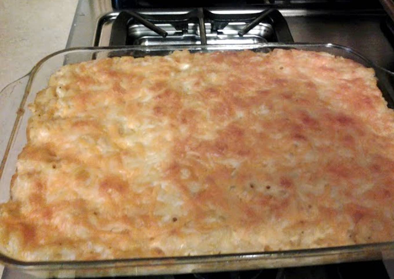 5 cheese creamy baked Mac & Cheese