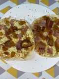 Pizza casera con tortillas Bimbo sin horno