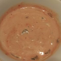 A picture of Mandys Smokey Burger Sauce.