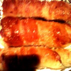 A picture of Soft Pretzel Wrapped Cheesy Dogs.