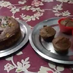 Wheat flour Choco carrot cake A picture of Wheat flour Choco carrot cake.