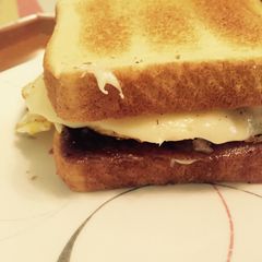 A picture of Scrumptious Cheesesteak Egg And Cheese Sandwich.