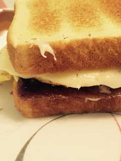 A picture of Scrumptious Cheesesteak Egg And Cheese Sandwich.