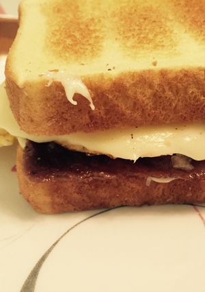 A picture of Scrumptious Cheesesteak Egg And Cheese Sandwich.