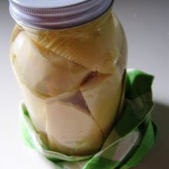 A picture of How to Boil Bamboo Shoots & Store in Jars (for Over 1 Year).