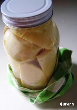 A picture of How to Boil Bamboo Shoots & Store in Jars (for Over 1 Year).