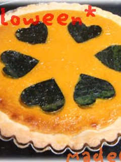 A picture of Kabocha Tart.
