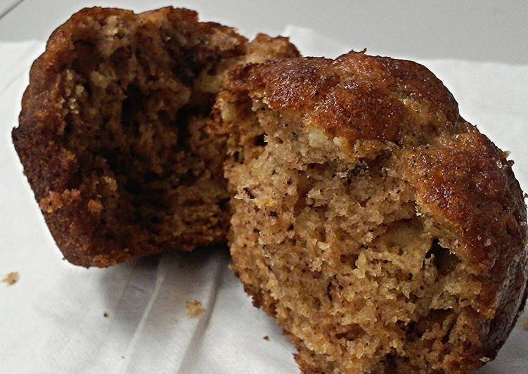 Spiced Banana Bread Muffins