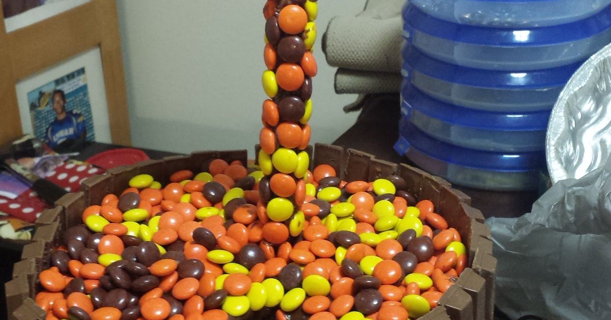 Reese's Gravity Cake Recipe By Lovetocook