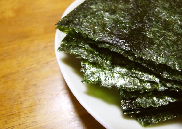 How to Make Ultimate With a Little Effort Korean-Style Sushi Seaweed for Hand Rolls