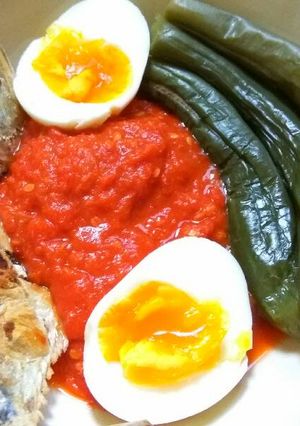 Foto resep Sambalado ikan asin bakar