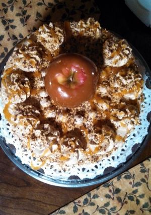 A picture of Caramel Apple Cake.