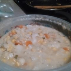 A picture of Cauliflower Chowder.