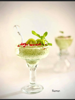 A picture of Green Tea Matcha Chia Pudding.