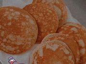 Una foto de panqueque fit