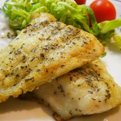 A picture of The Best Sea Bass Meunière.