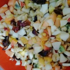 A picture of Fruit chaat.