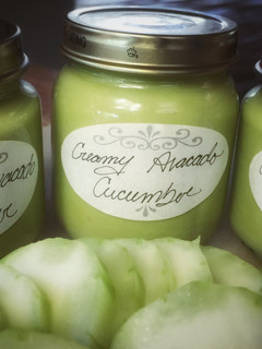 A picture of Creamy Avocado Cucumber.