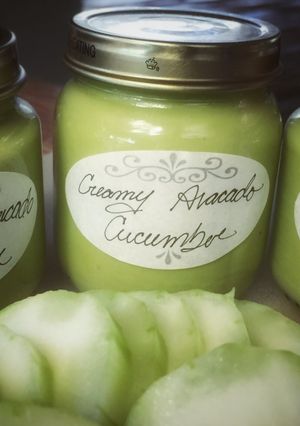 A picture of Creamy Avocado Cucumber.