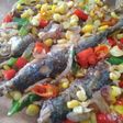 Tumis ikan peda jagung