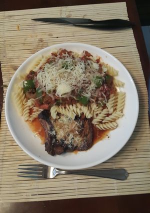 A picture of Italian Marinated Pork Chops.