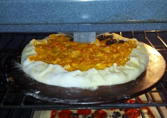 Recipe of Super Quick Homemade Buffalo Chicken Pizza