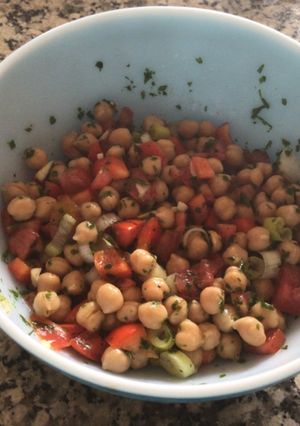 Foto principal de Ensalada de garbanzos