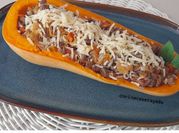 Una foto de arroz basmati con calabaza