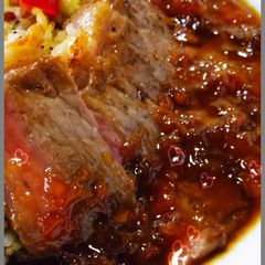 A picture of A Chef's Recipe for Umeboshi Flavored Hamburger & Steak Sauce.