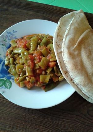 A picture of Lebanese Green Beans.