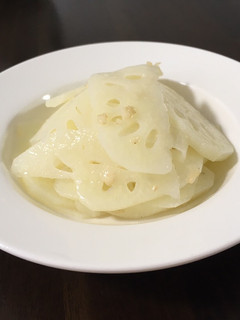 減醣夏日涼拌菜—鹽麴藕片 的食譜成品照片