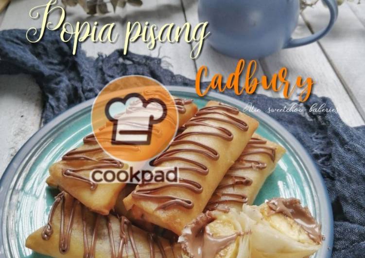 Popia pisang coklat, Viral