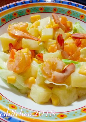 Foto resep Salad Udang Mangga