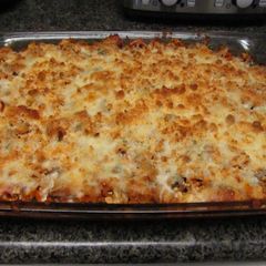 Delicious Pasta Layer Bake A picture of Delicious Pasta Layer Bake.