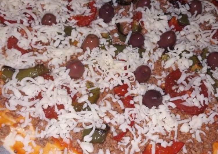 Masa de pizza casera馃崟y preparaci贸n de pizza 2*1