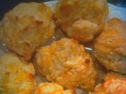 A picture of bisquick cheddar biscuits